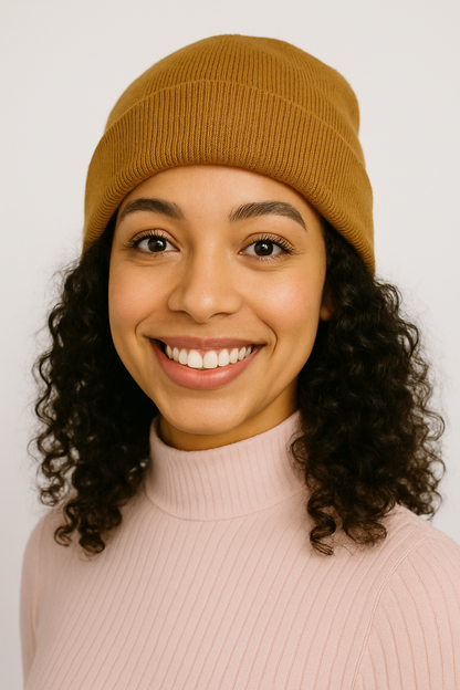 Satin-Lined Wool Beanie