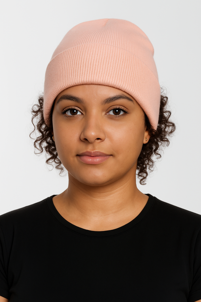 Satin-Lined Wool Beanie